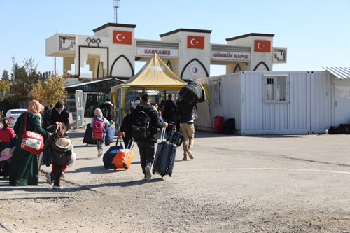 Ali Yerlikaya"175,512 Syrian Brothers and Sisters have returned to their home country Voluntarily, Safely, with Dignity and in an Orderly manner."